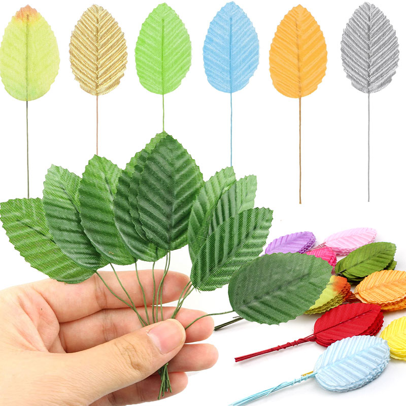 Florist Supply Bulk - 50/100/200 adet yapay ipek gül yaprakları
