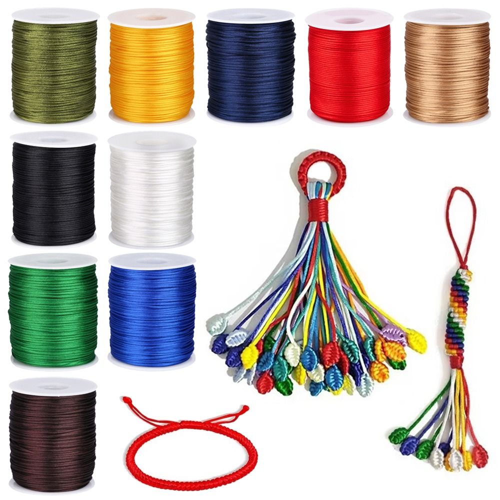 Ribbon Wired Satin - Yeni 1.5mm Saten Kordon 100M Düz