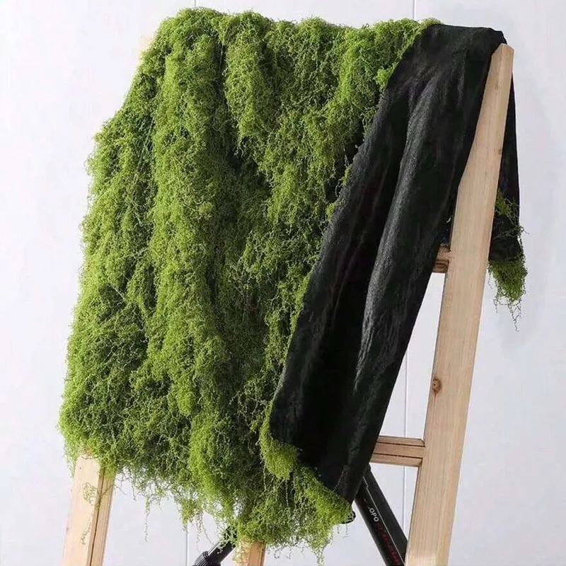 Preserved Moss Sheet - Mikro peyzaj dekorasyonu, çim yosunu, bonsai,