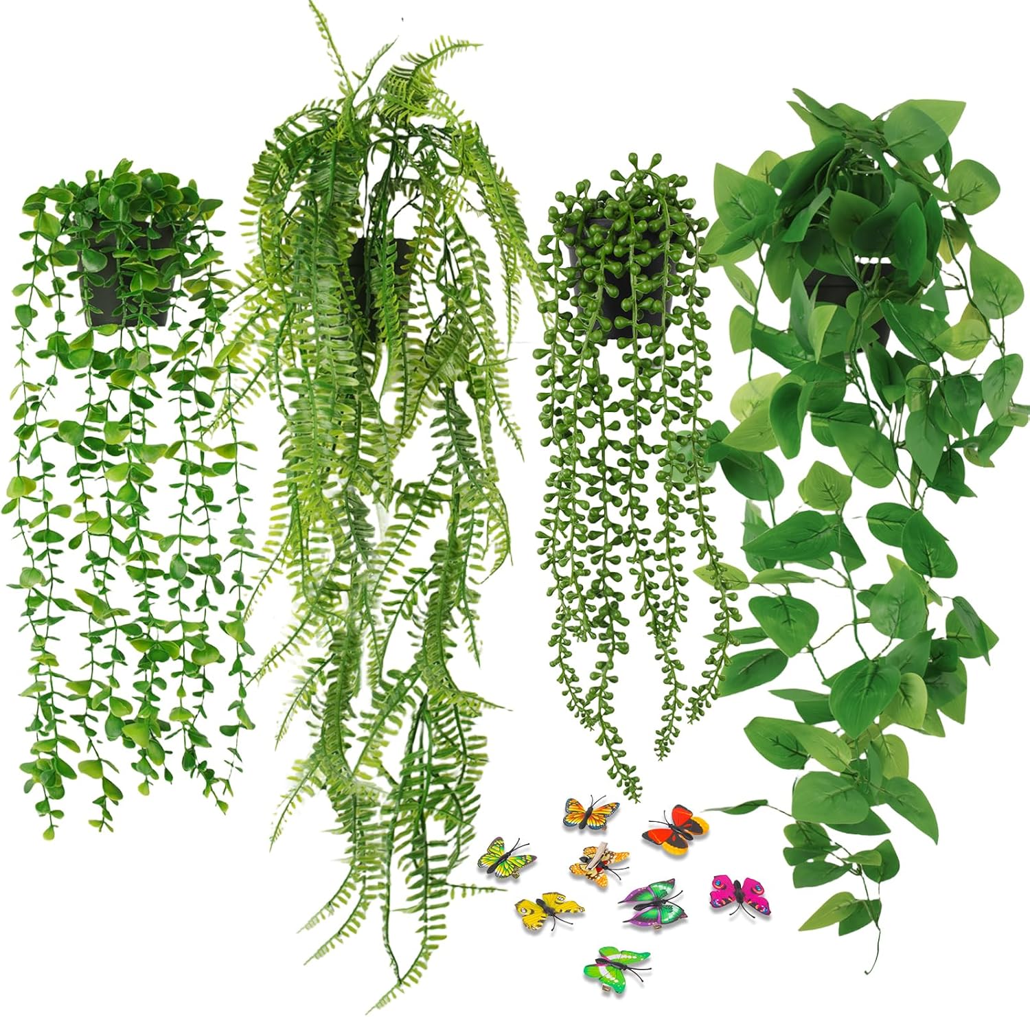 Preserved Moss Sheet - Sahte Bitkiler Yapay Asma Bitkiler Sahte