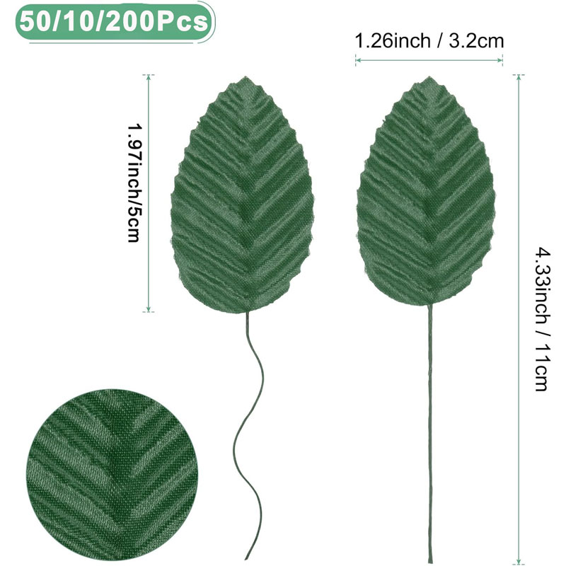 50/100/200 adet yapay ipek gül - Florist Supply Bulk incelemesi ve fiyatı