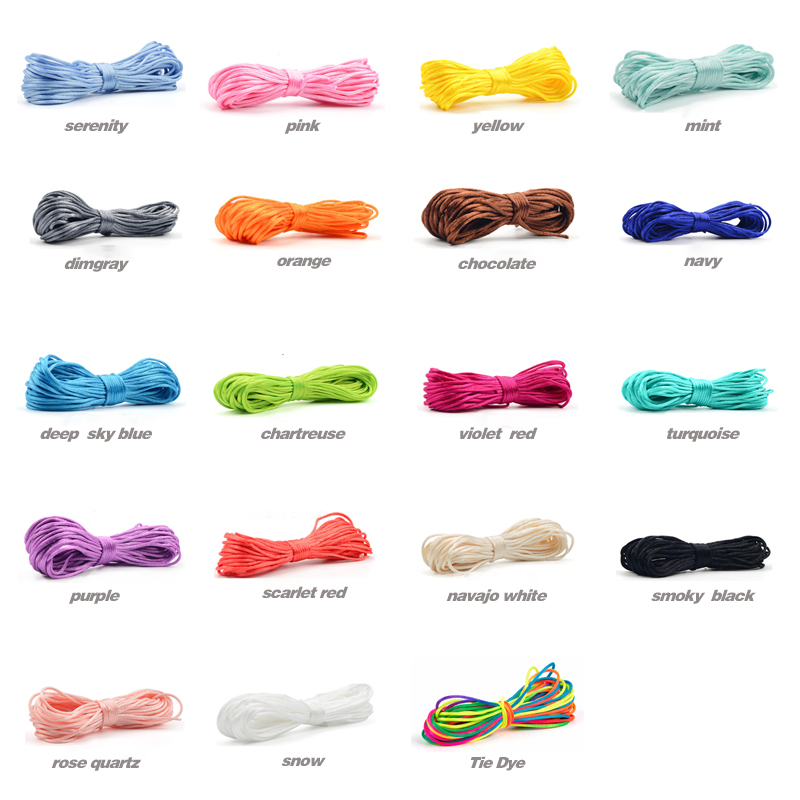 20 m/grup DIY naylon kordonlar - Ribbon Wired Satin incelemesi ve fiyatı