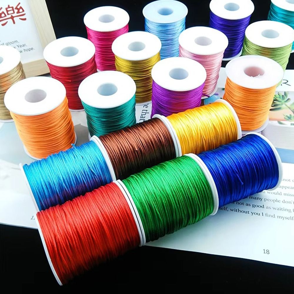 Yeni 1.5mm Saten Kordon 100M D - Ribbon Wired Satin incelemesi ve fiyatı