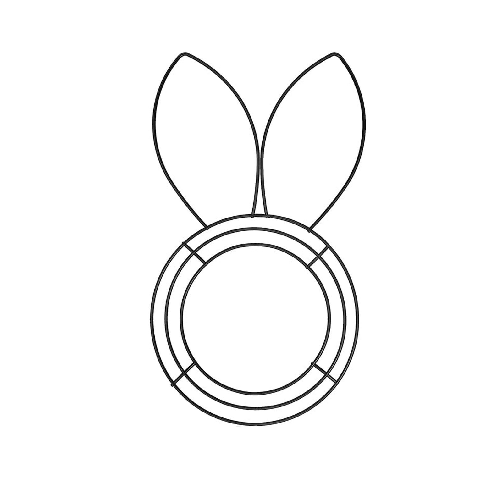 Paskalya Tavşanı Şeklinde Tel  - Wreath Form Wire incelemesi ve fiyatı