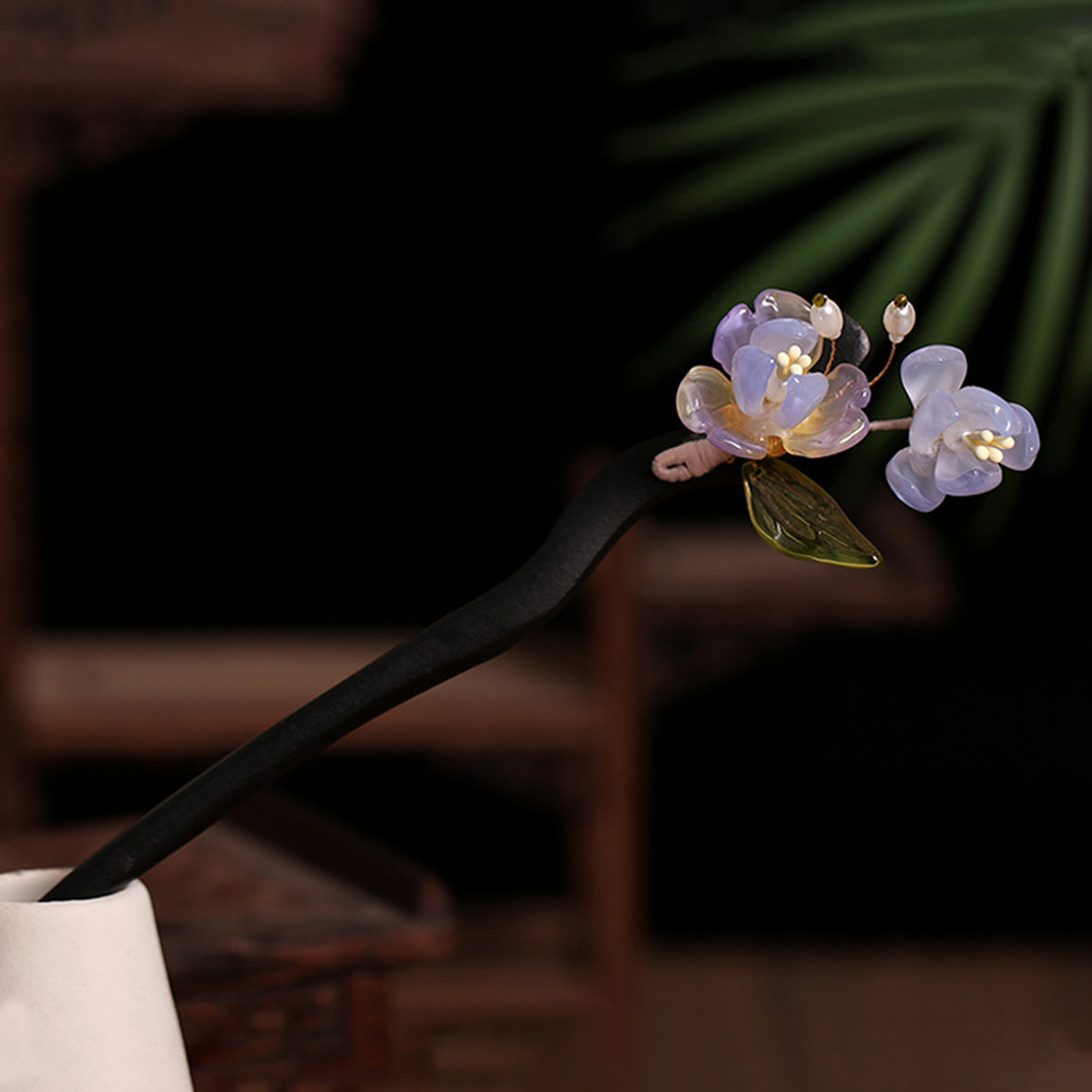Çin tarzı çiçek püskül saç tok - Florist Supplies incelemesi ve fiyatı