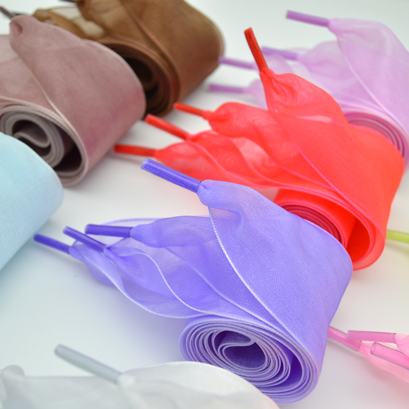 1 çift 4cm geniş organze ayakk - Ribbon Wired Satin incelemesi ve fiyatı