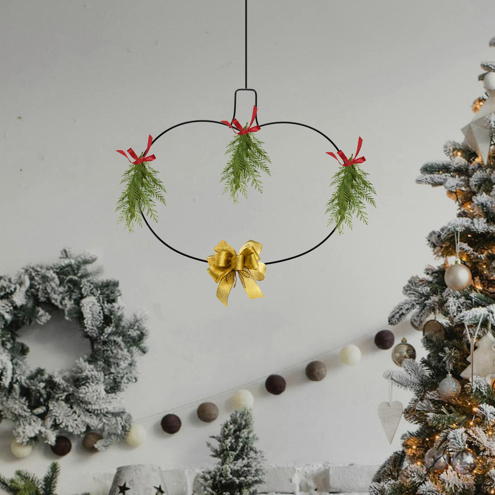 Kabak Şeklinde Metal Çelenk Çe - Wreath Form Wire incelemesi ve fiyatı