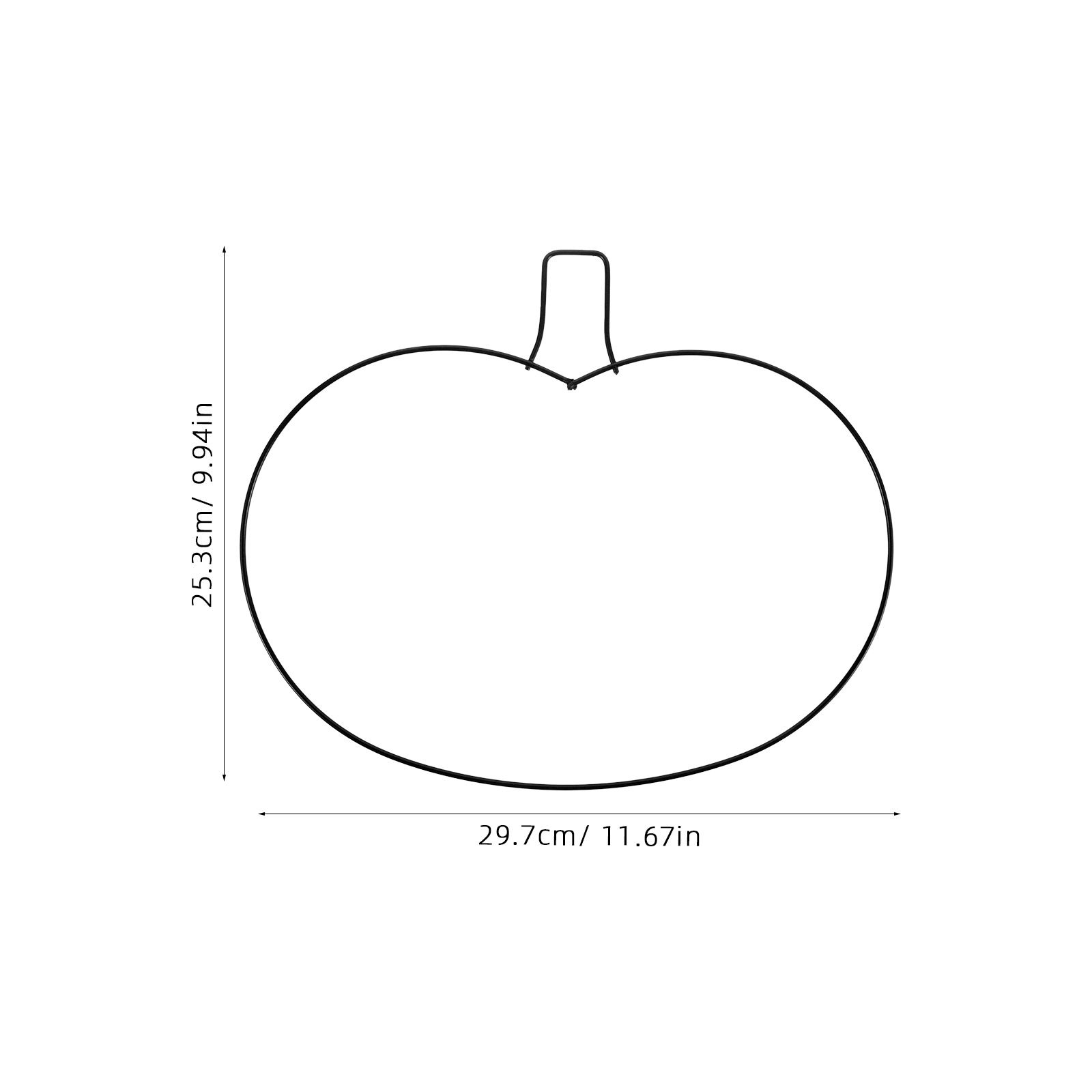 Kabak Şeklinde Metal Çelenk Çe - Wreath Form Wire incelemesi ve fiyatı